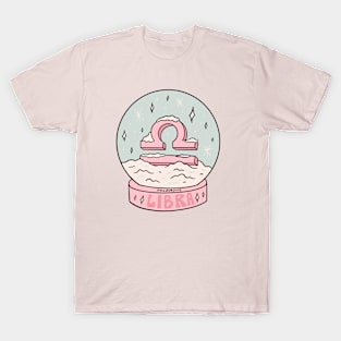 Libra Snow Globe T-Shirt
